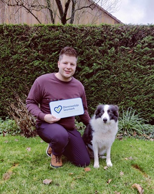 Vincent Baart de Follow The T(r)ail, comportementaliste canin certifié et instructeur de pistage